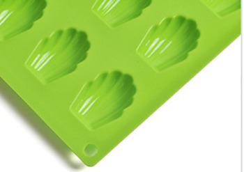 Silicone manufacturer Silicone baking tools 24 cup shell shape silicone mold SB-005