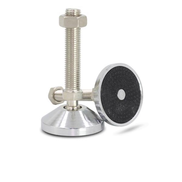 Adjustable Anti Vibration Pad Leveling Leg Feet And Foundation Bolts Adjustable Foot Cup Screw With Anti-skid Pad