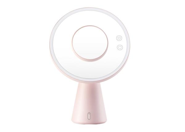 Touch Sensor 3000mAh DC 5V Magnetic 7X Vanity LED Makeup Mirror