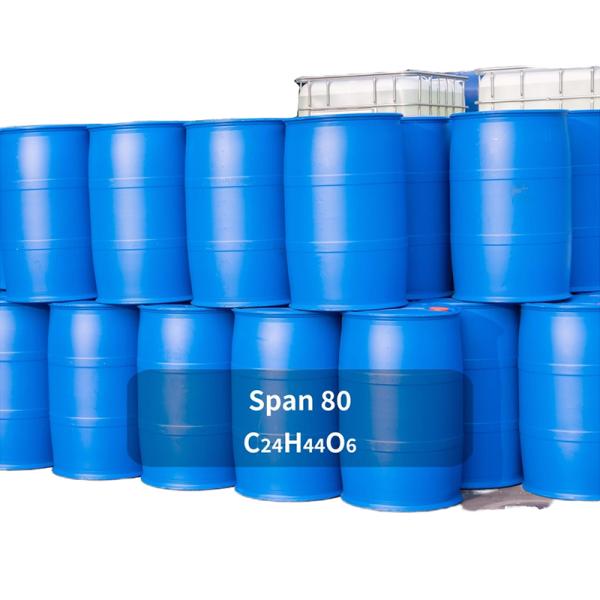 A44: Span 80 S-80 Sorbitan Monooleate Food Grade Additive as Solubilizer Dispersant Emulsifier for Oil