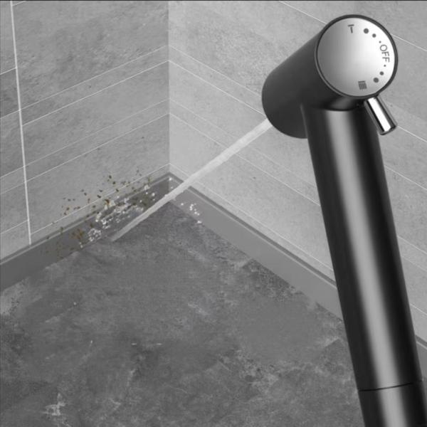 2 Function Adjustable Flow ABS Material Hand Spray Shower Bidet Staffa for Bathroom