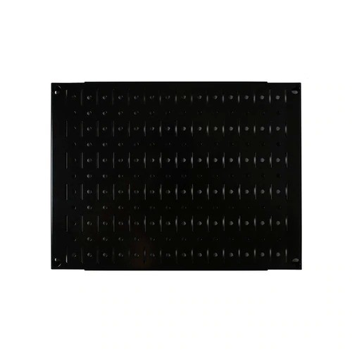 Custom Size Accepted Black Metal Pegboard Tool Board Panel for Garden Tools Wall Rack