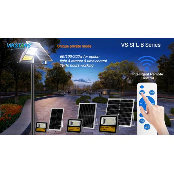 Установленный стеной свет потока 60 СИД солнечный/100/200w для здания парка сада