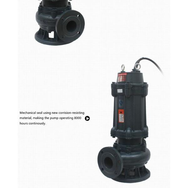 Не закупоривая водяная помпа насоса нечистот WQ/QW погружающийся для грязной воды