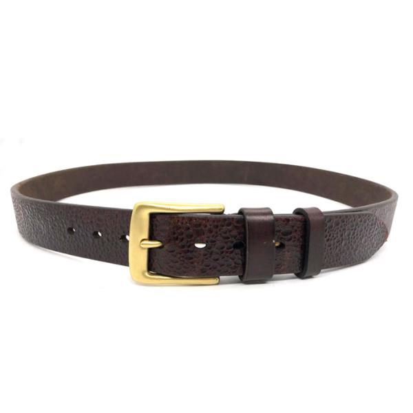 40mm Mens Casual Leather Belt With Alloy Pin Buckle