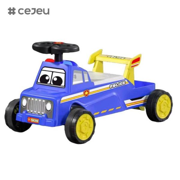 CJ-MYAN-988 2025 New Four-Wheel Slide Car Toy for Kids Durable Plastic Baby Swing Cars Toys for 2-4 Years Kids' Fun Drive