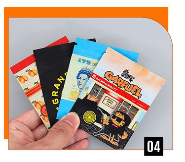 Customizable Open End Heat Seal Black Mylar Bags for Lollipop Packaging ROHS/ISO9001/ISO2008 Certified