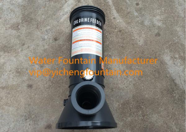 1.5 Connection Pool Control System Chlorine In - Line Chemical Feeder Grey Color