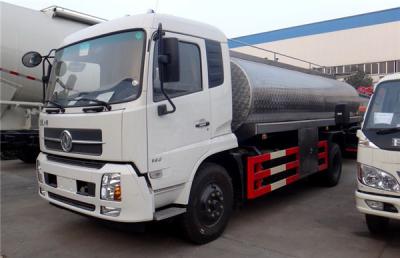 Caminhão do leite da isolação do caminhão de entrega do leite de Dongfeng 4X2 10000 litros de tanque de aço inoxidável