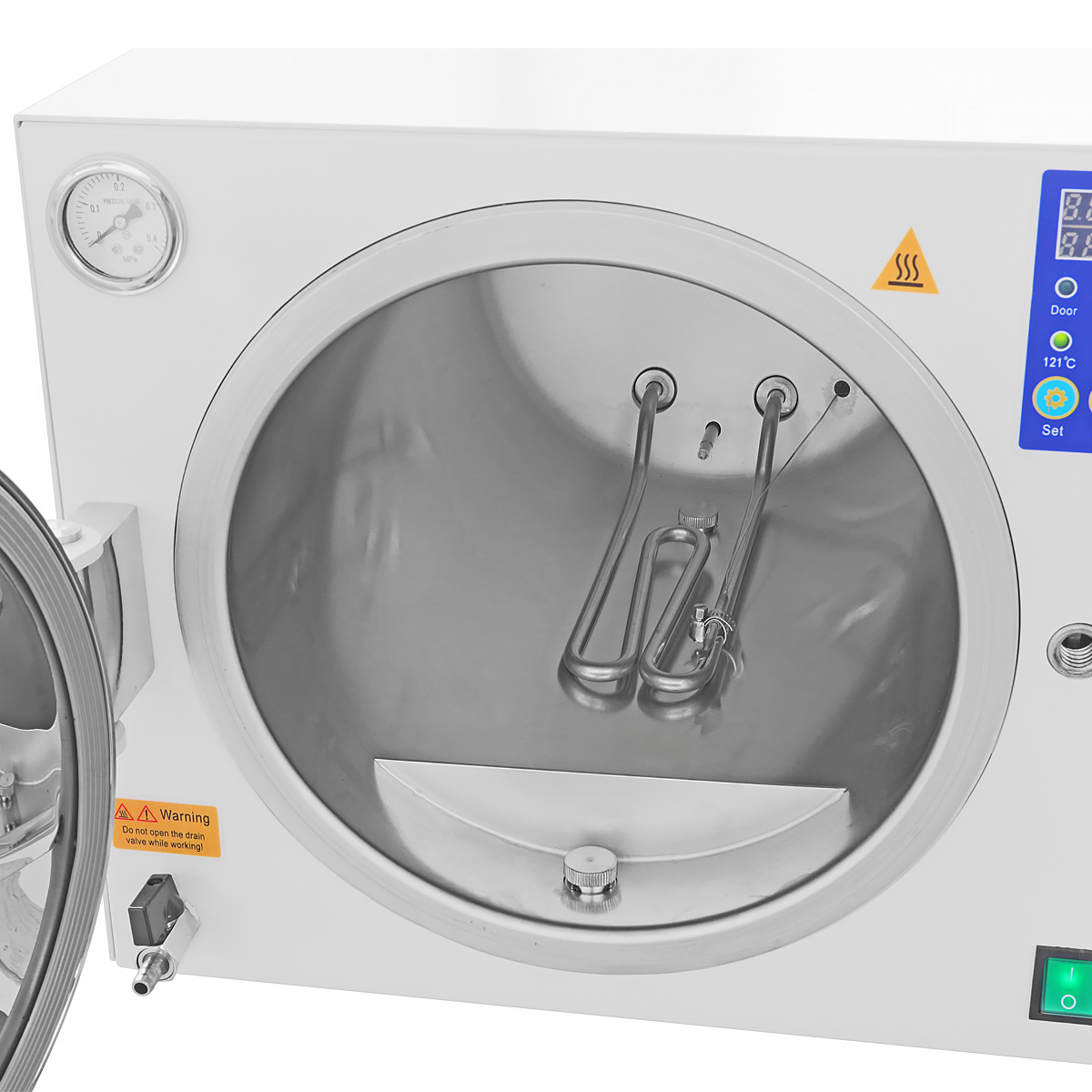 Steam Autoclave Sterilizer 18L 23L Digital Control 121°C 134°C for Dental Clinic Laboratory Instrument Sterilization OEM