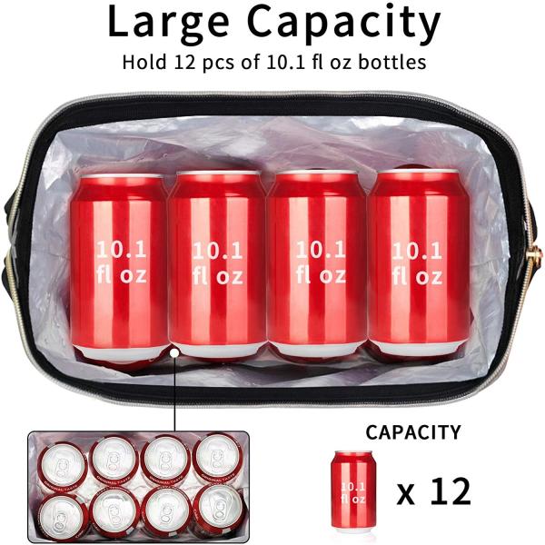 12 Pack 6 Pack Custom Insulated Cooler Bag For Breast Milk Lunch Daily 11x6x10