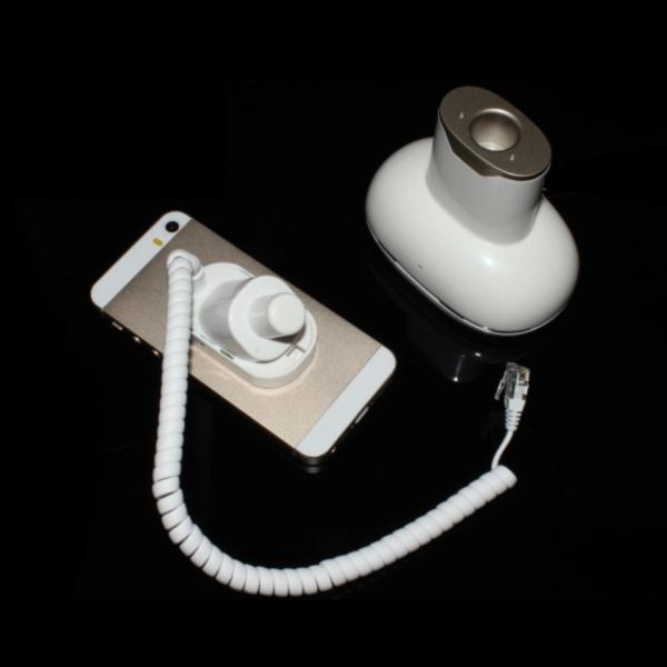 COMER Cell phone table display mount bracket with security alarm systems for mobile phone stores