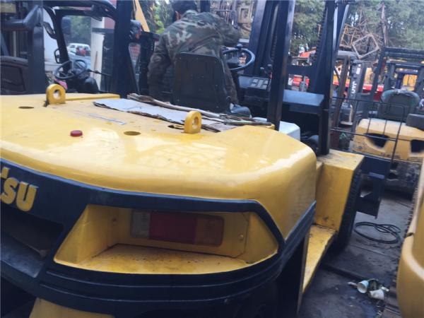 Hot Sale Used Komatsu 10T Forklift ISUZU engine with Original Paint