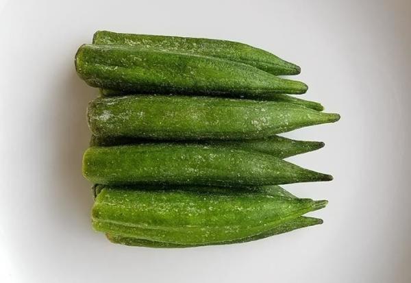 BBQ Flavor Vacuum Fried Vegetables , VF Processing Dried Orka Snack Food
