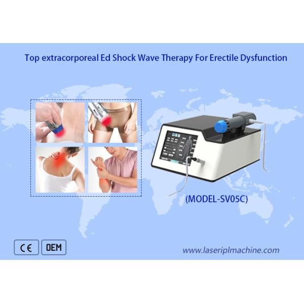 Soulagement de la douleur électrique de traitement d'Ed de machine d'onde de choc de la physiothérapie 50mj tenu dans la main