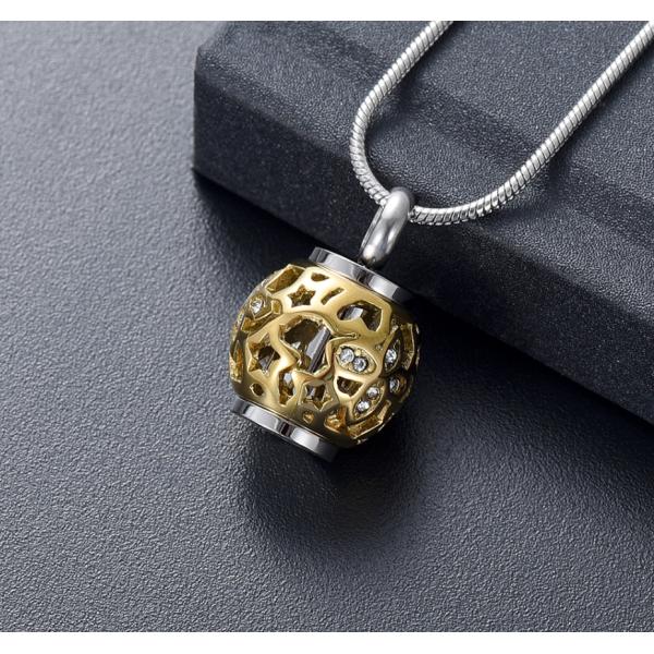 Excellent Ash Holder Keepsake Pendant Locket For Ashes Funeral Memorial Urn Necklace