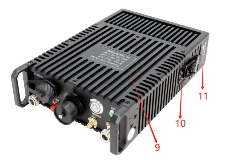 Выход 2 Вт Powe Дальняя дальность 2 ~ 5 км LTE CPE Радио HD видеопередатчик