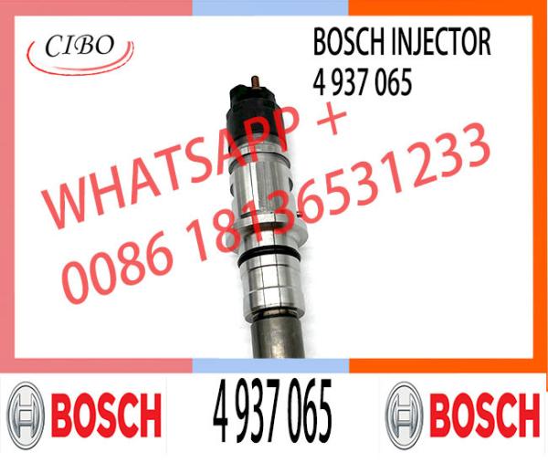 Bocal comum 4 da injeção do trilho do injetor de combustível diesel 0445120123 novos de alta qualidade 937 065 para Cummins