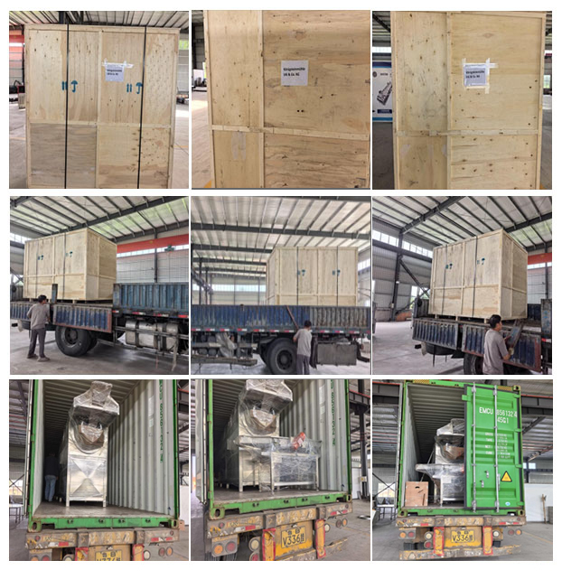 Automatic Stainless Steel Powder Roasting Machine with Electromagnetic Heating for Grain Powder Processing