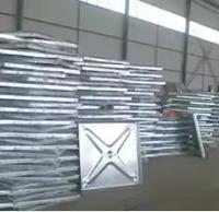 Hot Dipped Galvanized Steel Storage Water Tank HDG Sectional Water Tank For Rain
