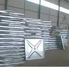 Hot Dipped Galvanized Steel Storage Water Tank HDG Sectional Water Tank For Rain