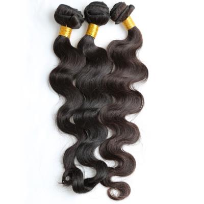 O cabelo do Virgin da onda do corpo empacota dos pacotes crus puros do cabelo do Virgin de 100% extremidades grossas 24 horas de serviço