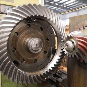 16のモジュール20CrNi2MoAの斜めの螺線形ギヤ粉砕伝達ギヤ