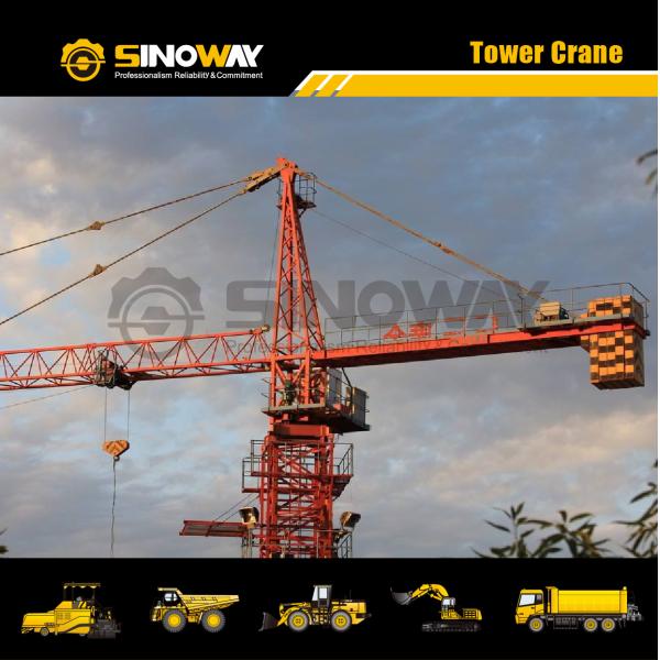 4ton Hydraulic Mobile Crane , 135m CE Hammer Head Tower Crane SWQTZ40