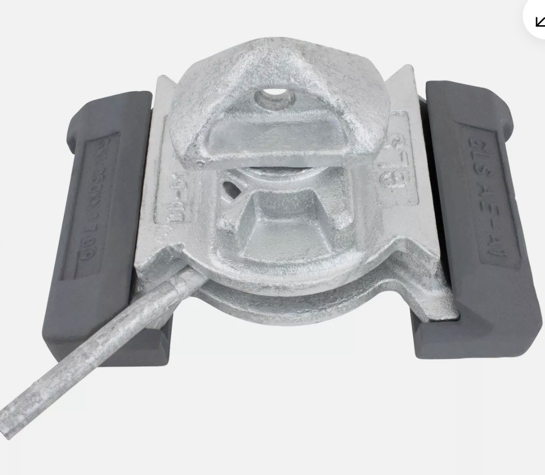 45° Dovetail Twist Lock Base for ISO 1161 Containers  Heavy-Duty Container Securement Corrosion-Resistant Steel