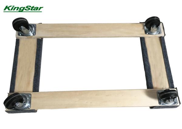 Hardwood 1000 Lb Heavy Duty Furniture Moving Dolly With Rubber Cap Ends