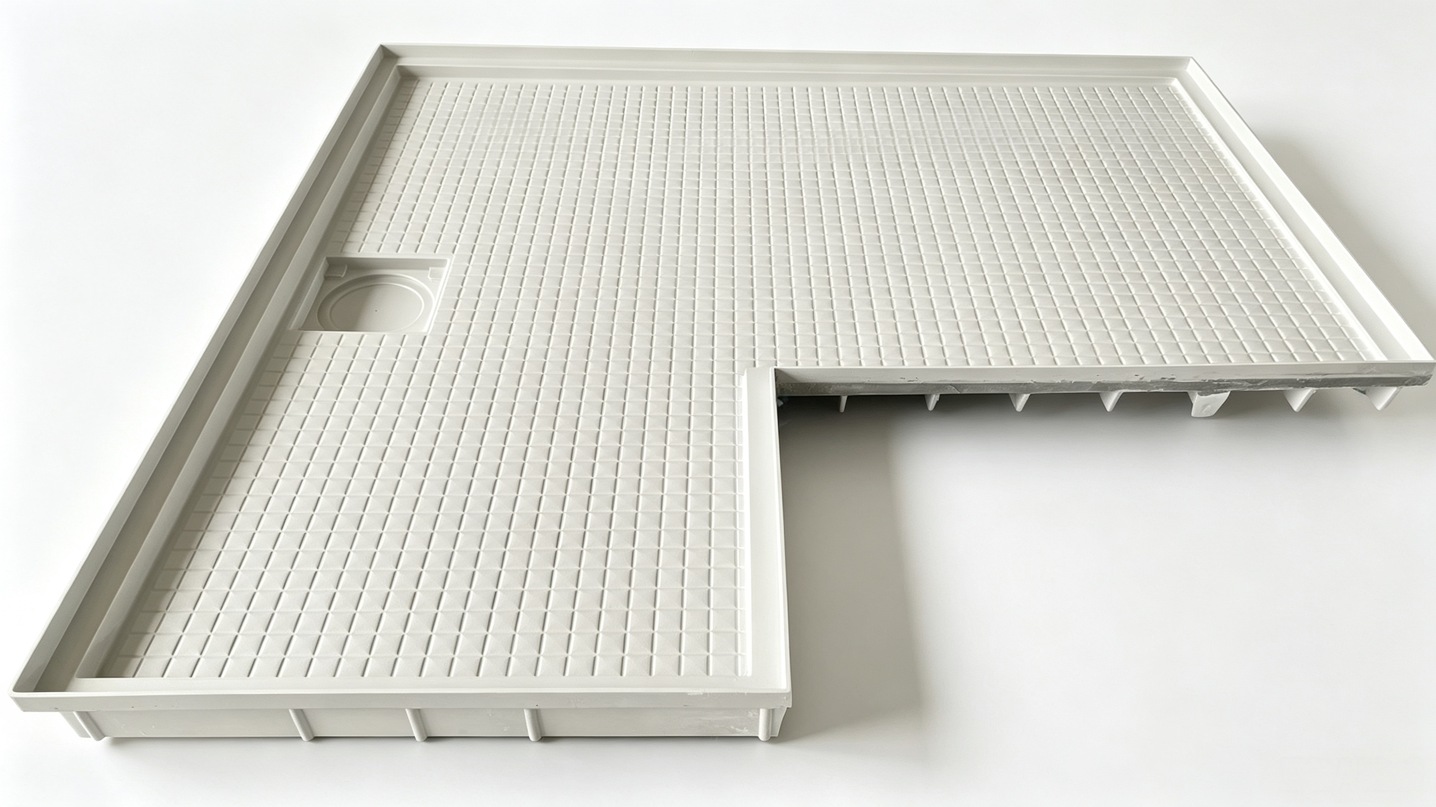 Integrated Commercial Shower Base Waterproof Prefab Shower Base Seamless
