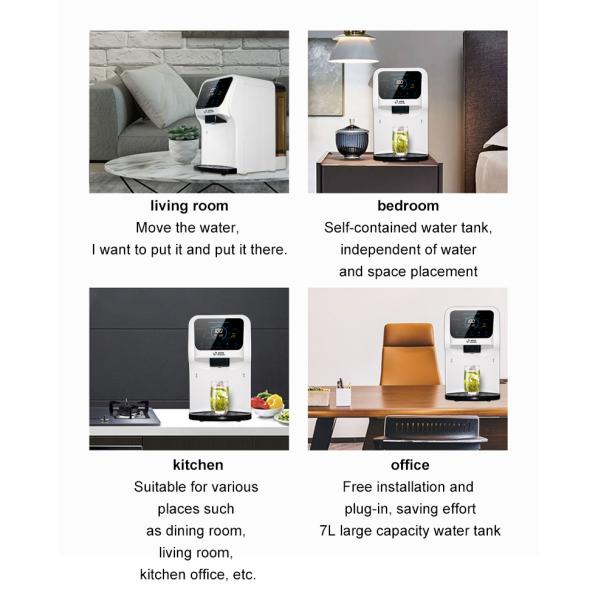 Очиститель воды распределителя 2100в горячей воды домочадца безтанковый