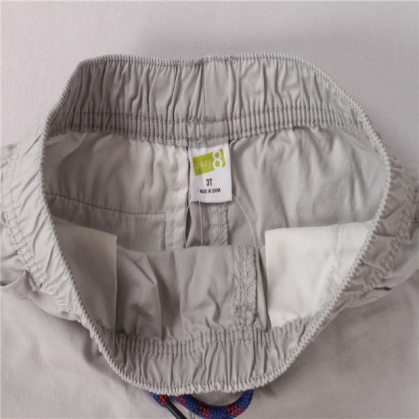 Pure Cotton Mens Casual Shorts With Elastic Waist 6/12-5T Size