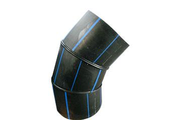 Butt 45 Degree Elbow DN125mm Industrial Steel Pipe Fittings