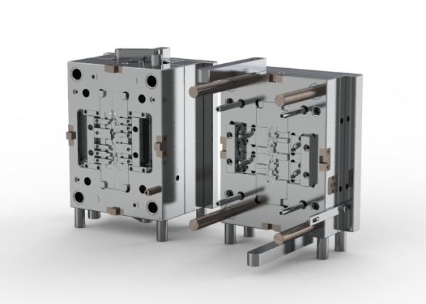 OEM / ODM ：Precision Machining Molds / Transparent glasses middle bracket (1*2) No.23058