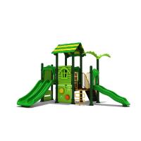 Le terrain de jeu fait sur commande extérieur diapositive l'arrière-cour commerciale colorée de jardin de 114mm