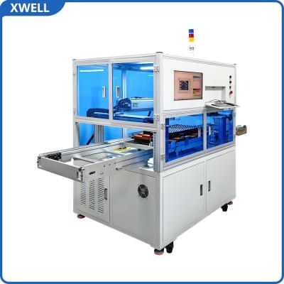 White Automatic Laser Welding Machine For Battery CE