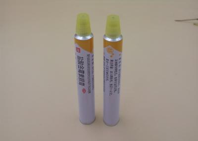 Cream Aluminum Tubes Packaging , 3 - 10 Gram Capacity Ointment Packaging