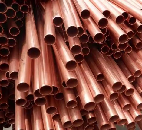 Pipe à tubes de cuivre de taille personnalisée alliage métallique C70600 C71500 2 mm C10100 C10200 C10300 pour les nageoires de refroidissement