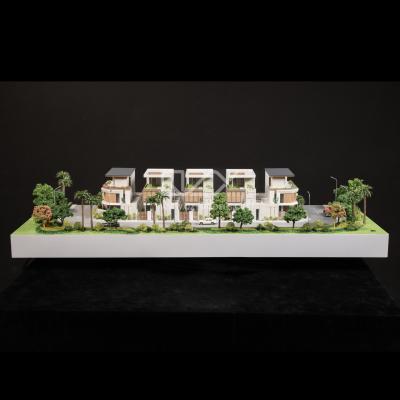 1/75 Town House Model Architectural Design Seamlessly Integrates Villa Sales Model