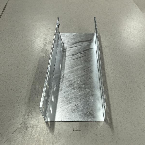 Customized Bending Radius Hot Dip Cable Tray With Ventilation Or Perforation Groove