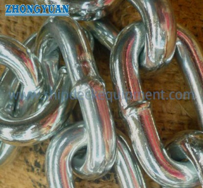 British Standard Medium Link Chain | 3.2–25.4 mm Welded Steel Chain