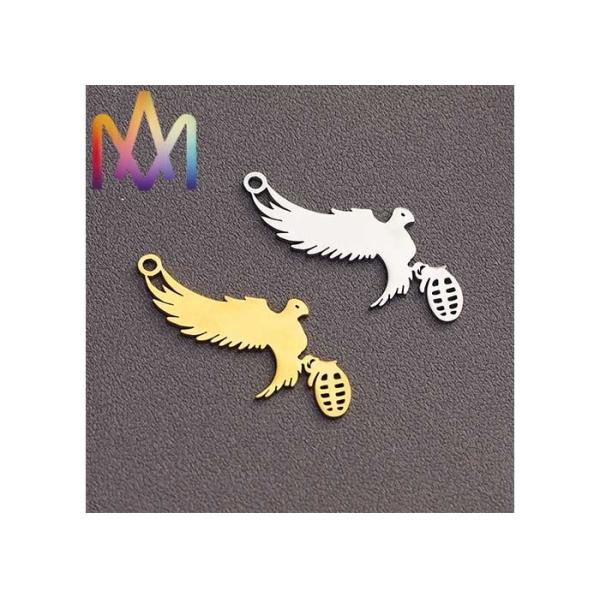 6g частный орел логотипа SS304 распространил крылья привесные