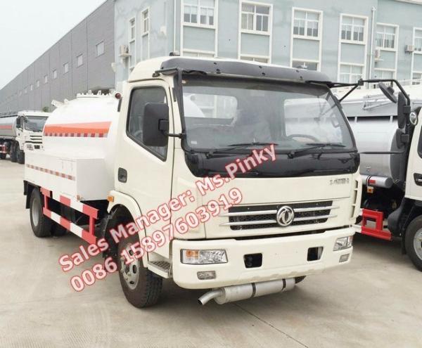 5000Liters to 5500Liters Propane Delivery Trucks Dongfeng Dolika DFAC Propane Bobtail Tanker Trucks by Manufacturer Sales