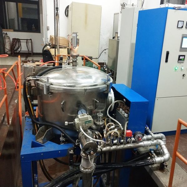 High Temperature Graphitization Furnace with Bottom Discharge for Vacuum Sintering of Metallurgy Powder and Cemented Carbide Materials