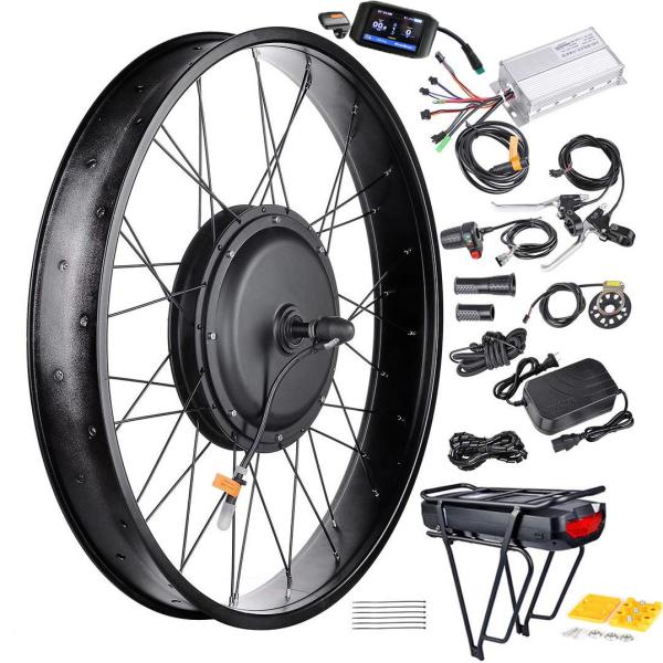 Sabvoton Controller Electric Bicycle Kit , Electric Motorcycle Conversion Kit Black Color