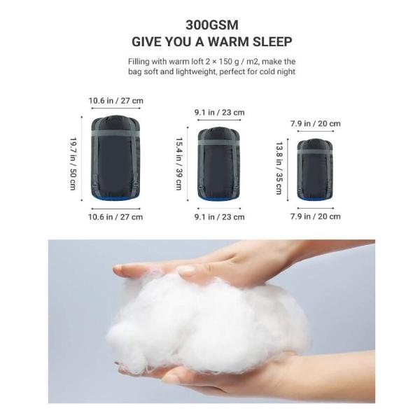 1.1kg Polyester Sleeping Bag