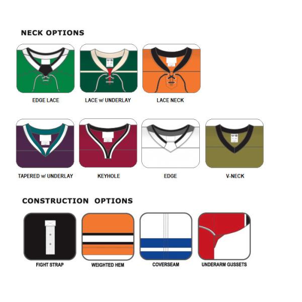 Ice Team Hockey Practice Jerseys Odorless Breathable Sublimated