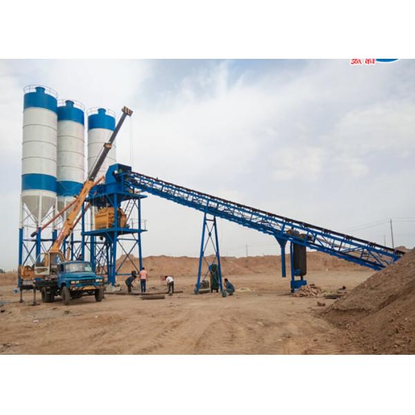 Aggregate Precast Concrete Plant Compact Concrete Plant 3800mm Discharging