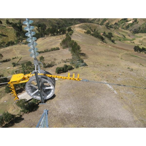 916 Universal Aluminum Conductor Stringing Blocks Conveyer Equipment